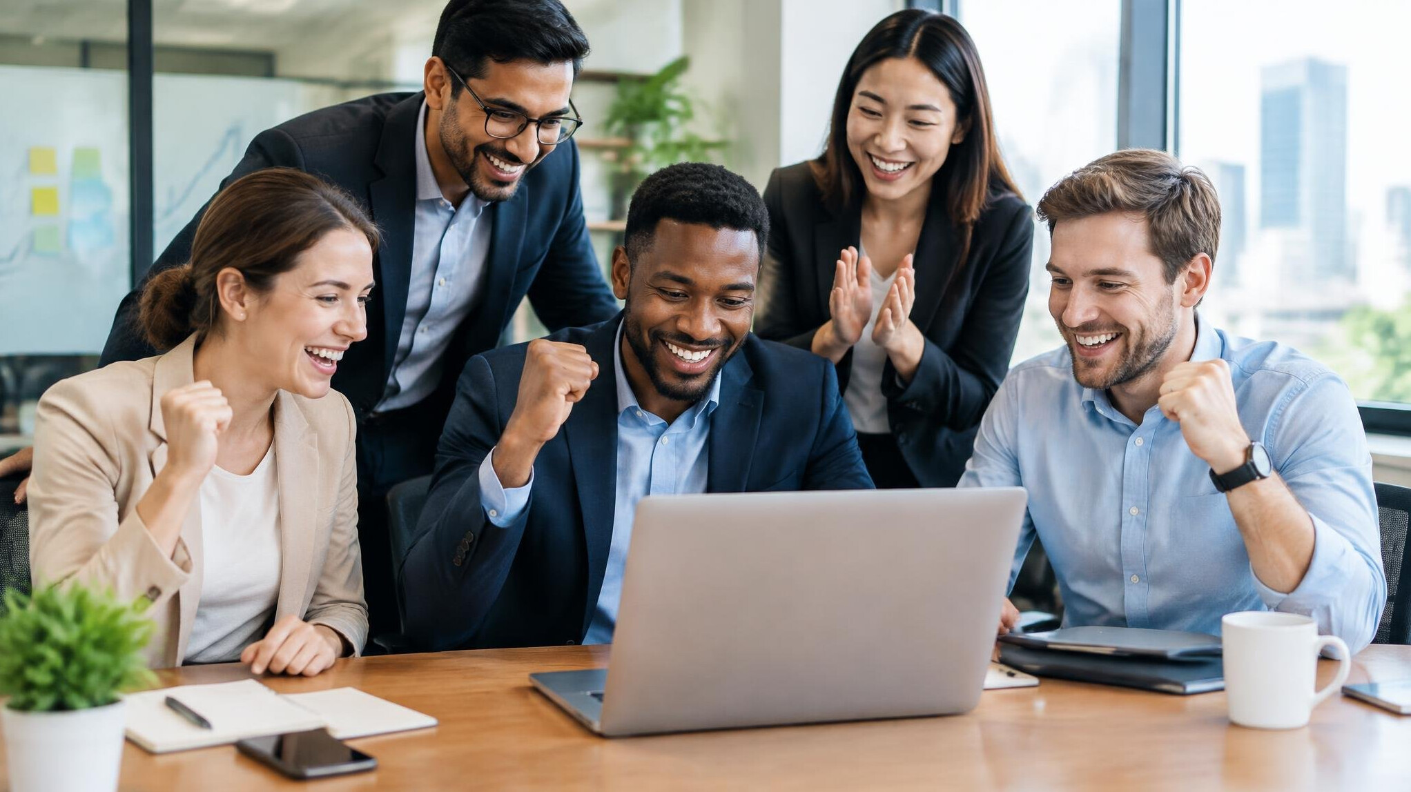 business team success