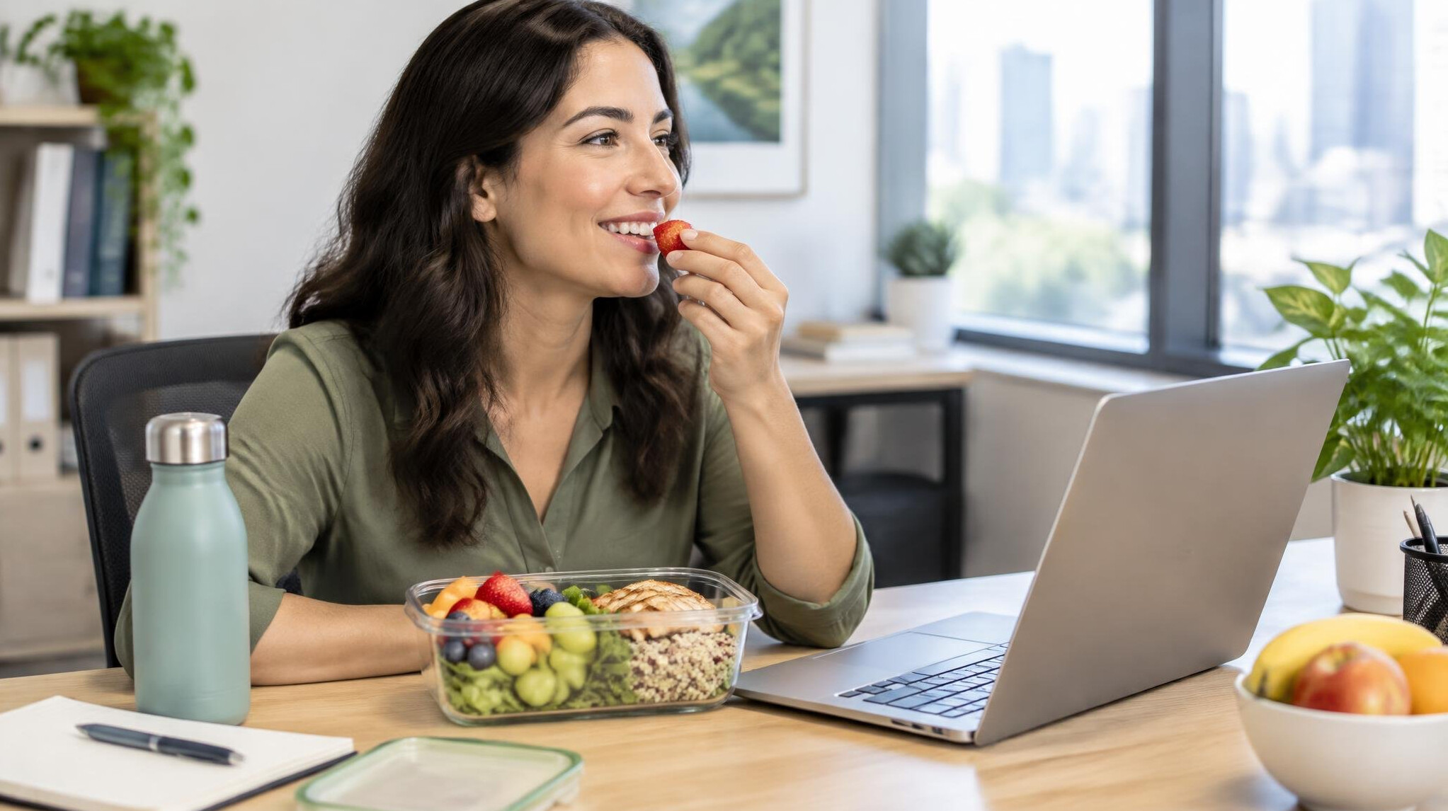 healthy office snack